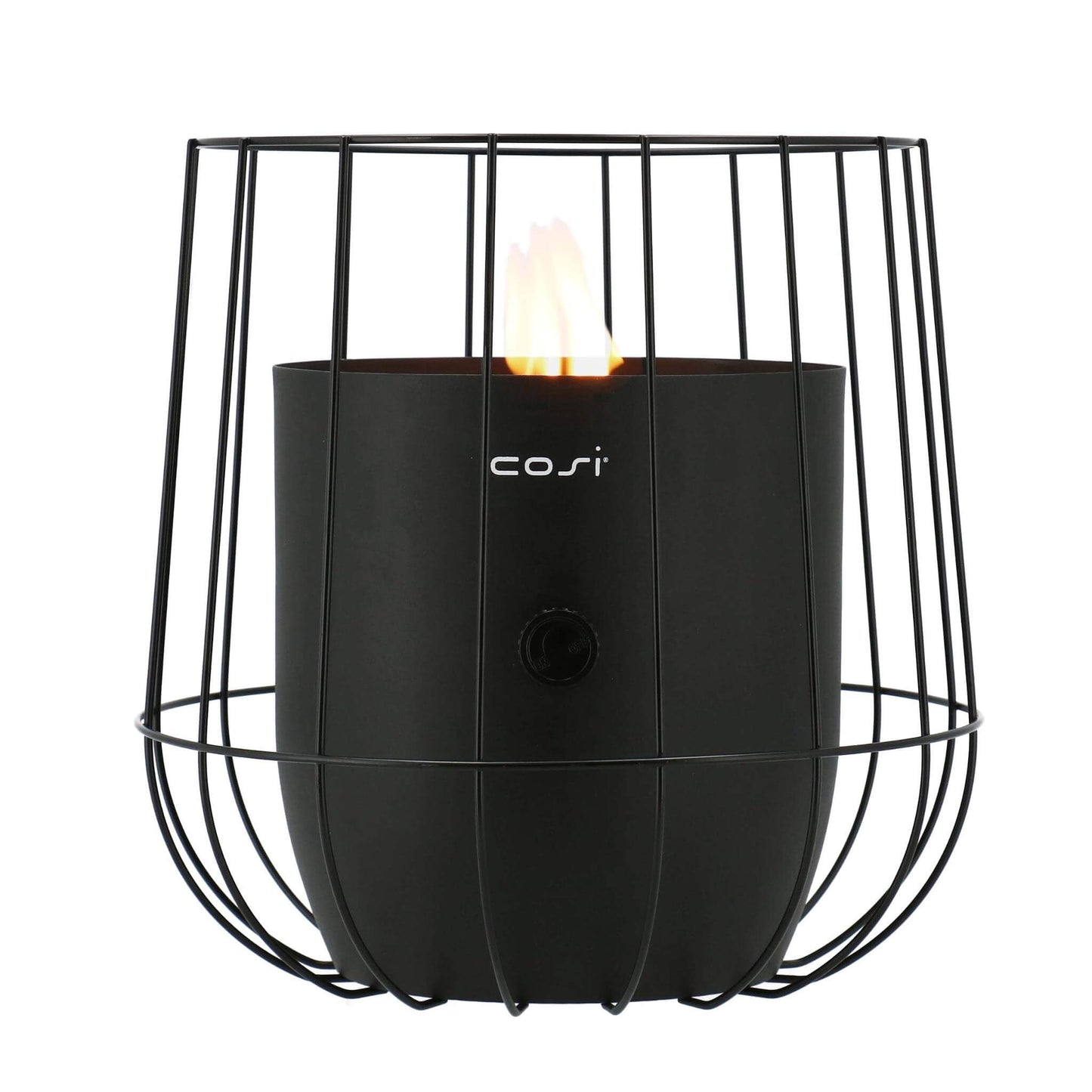 Cosiscoop Basket Steel Tabletop Outdoor Gas Fire Lantern