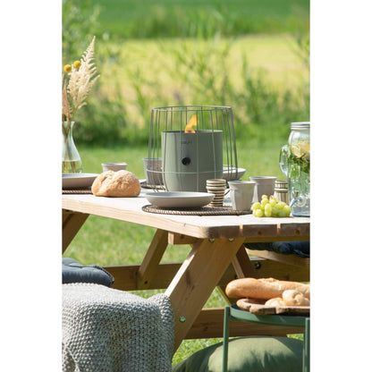 Cosiscoop Basket Steel Tabletop Outdoor Gas Fire Lantern