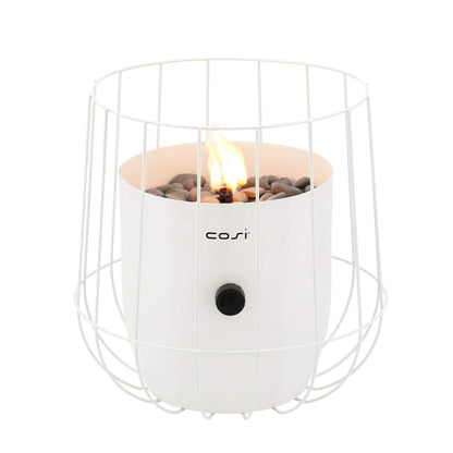 Cosiscoop Basket Steel Tabletop Outdoor Gas Fire Lantern