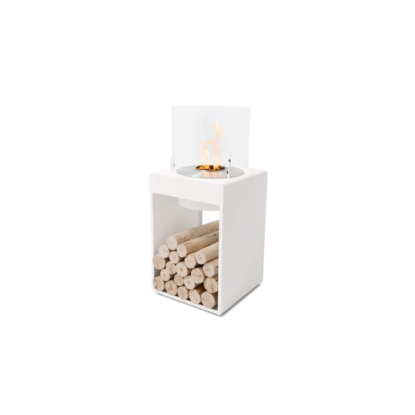 Ecosmart Pop 8T Designer Freestanding Bioethanol Fireplace