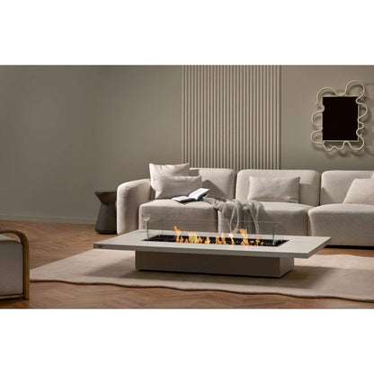 Ecosmart Fire Daiquiri Concrete Gas Ethanol Fire Pit Table